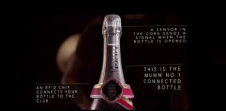 Champagne connecté Pernod Ricard