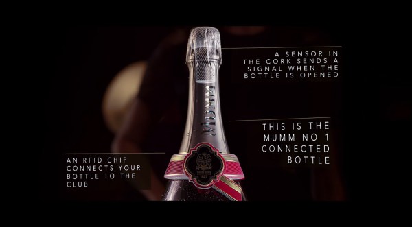 Pernod Ricard lance le champagne connecté…